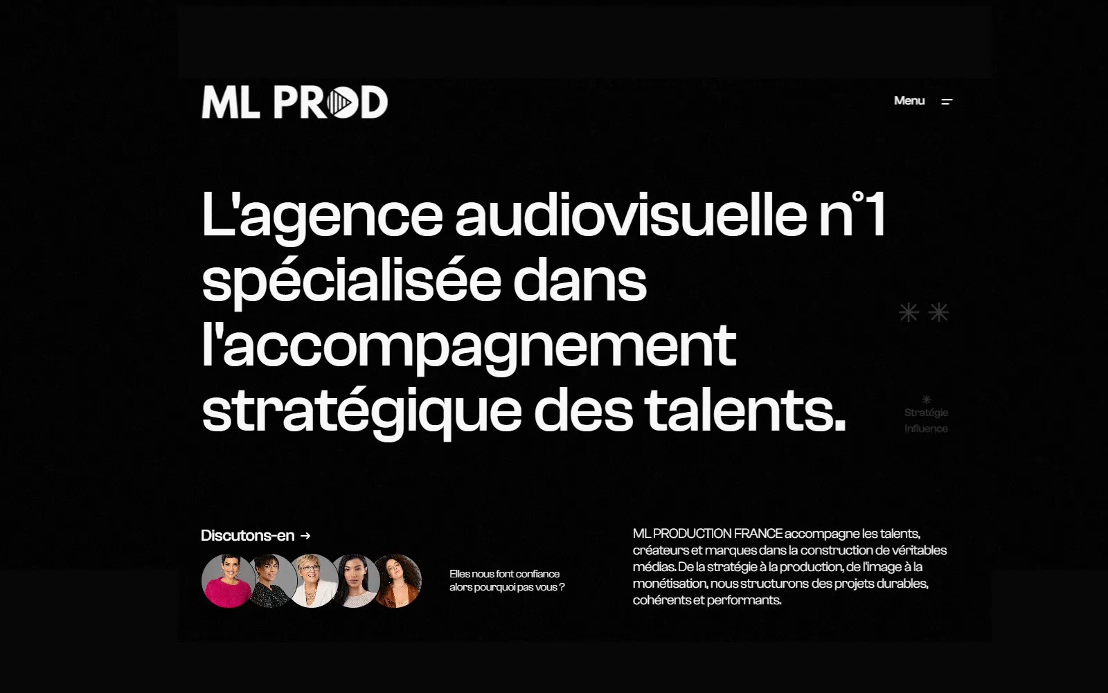 Capture du site ML Prod